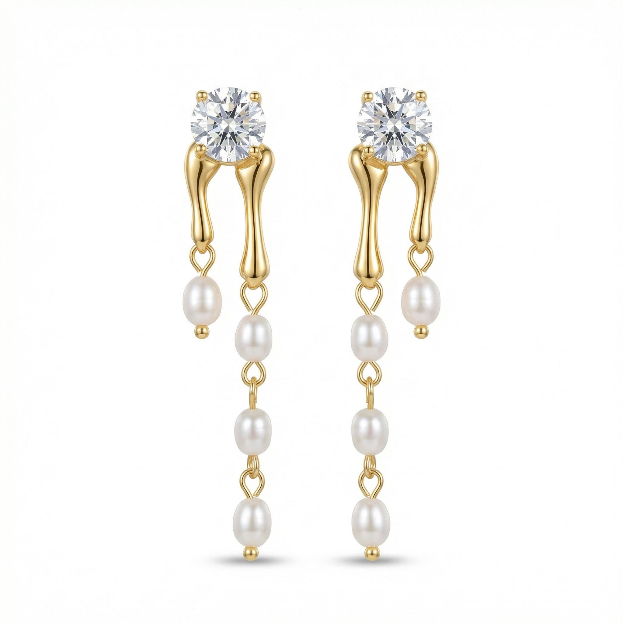 Noor Luxe Pearl Drop Earrings