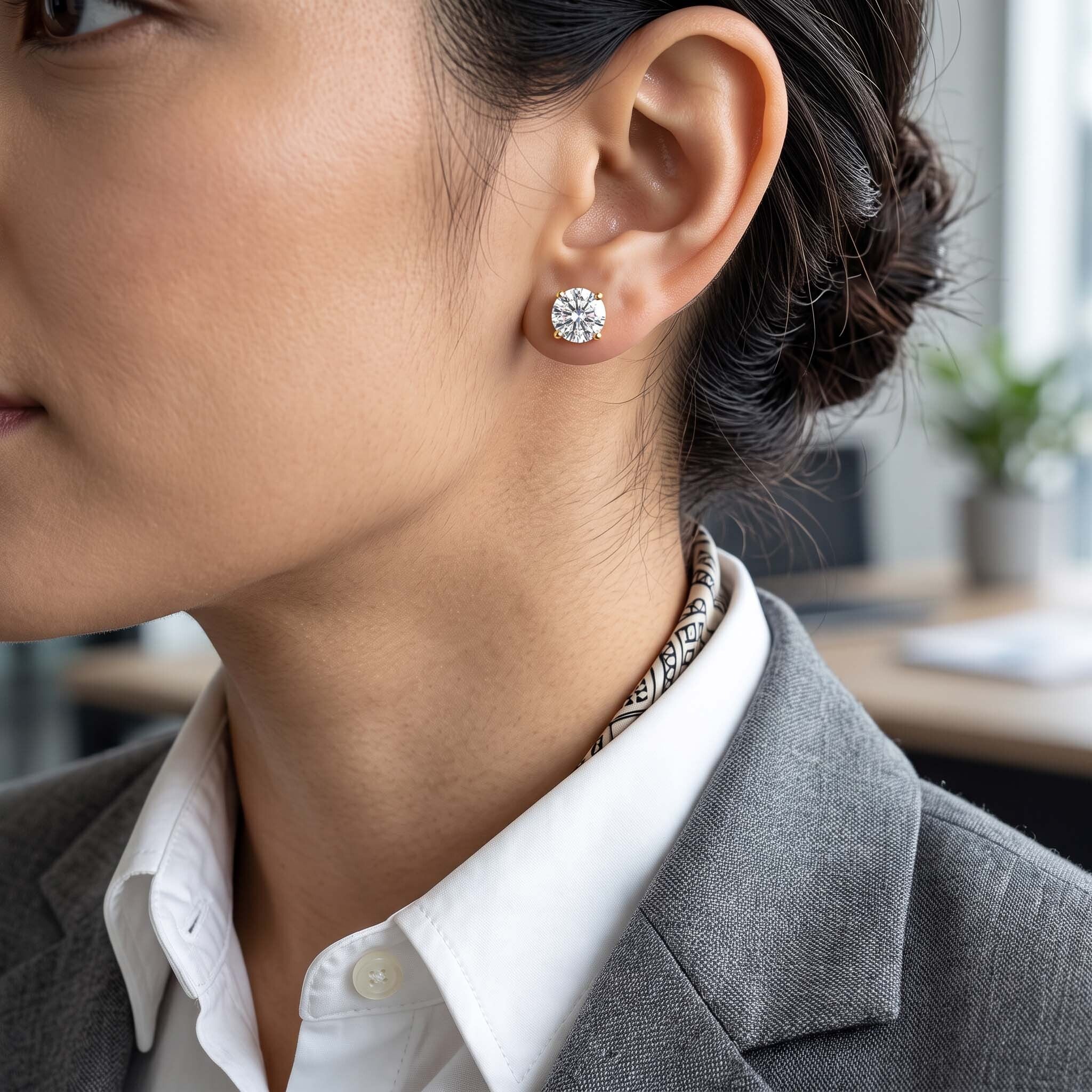 Noor Luxe Pearl Drop Earrings For Women