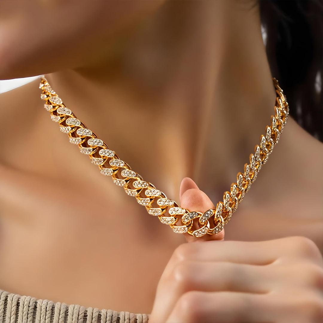 Olivia Premium Cuban Link Chain Necklace