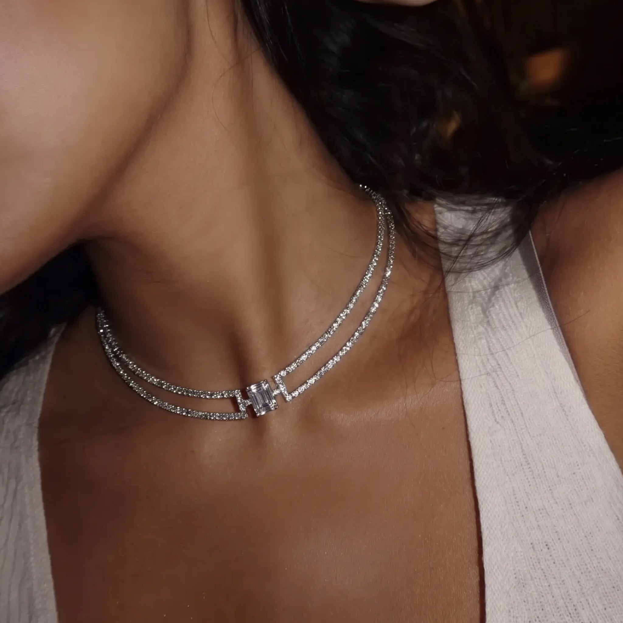 Opaline Prism Choker