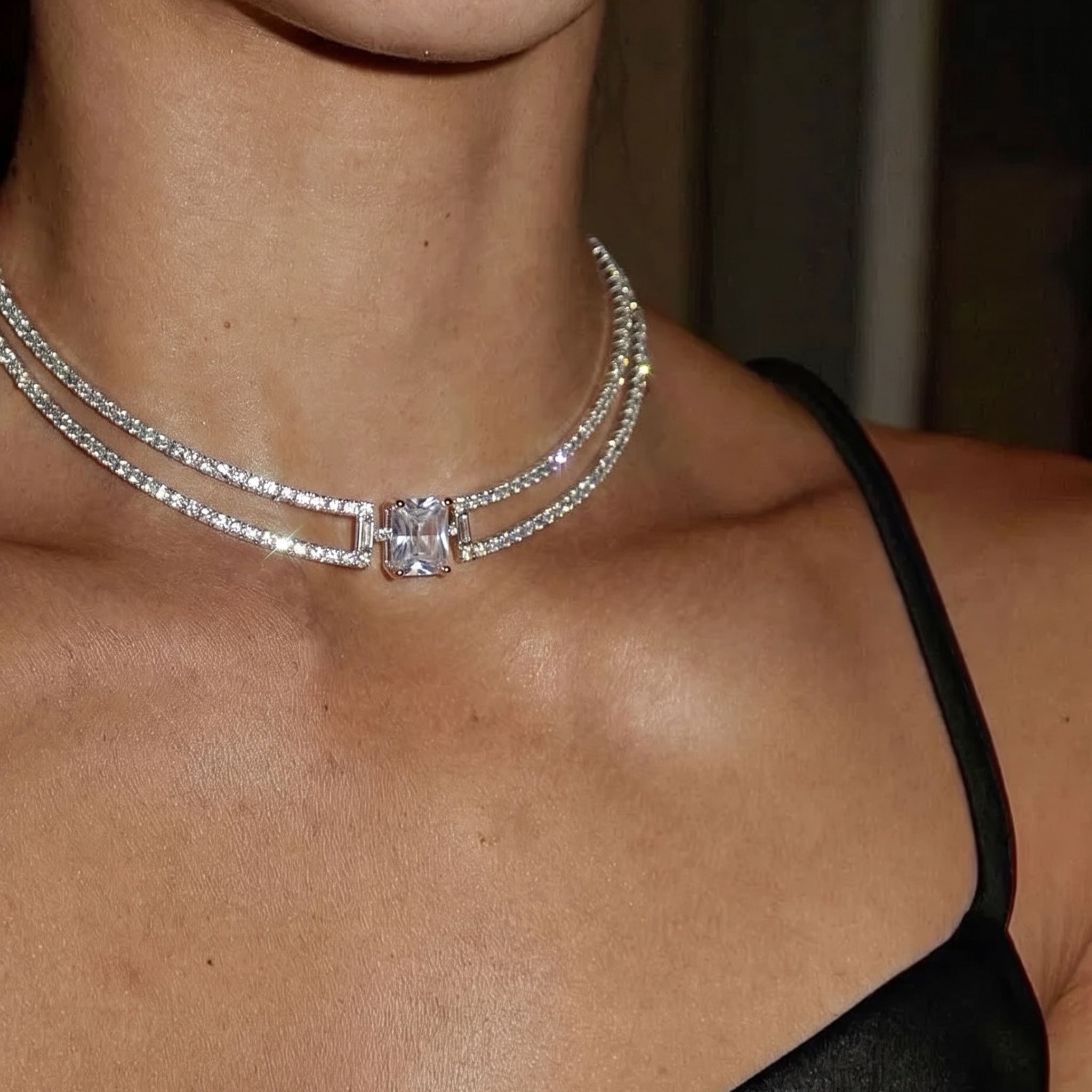 Opaline Prism Choker