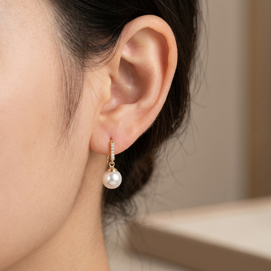 Nerissa Pearl Drop Set