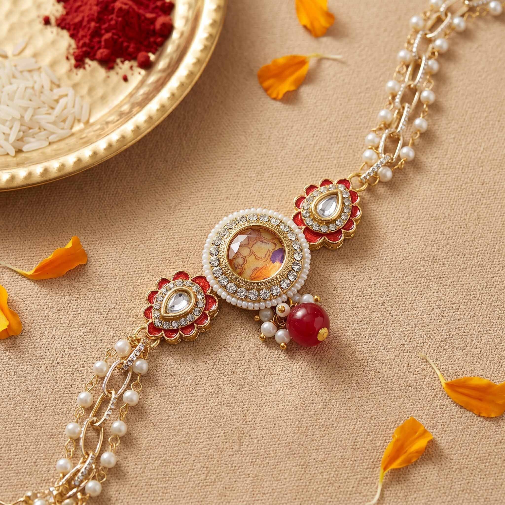 Ratnarekha Rakhi Bracelet Set