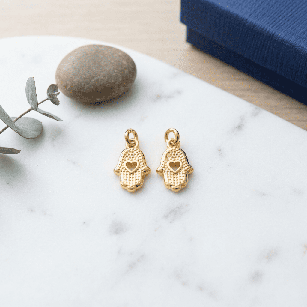 Amelie Hamsa Hand Charm (Only Charm)