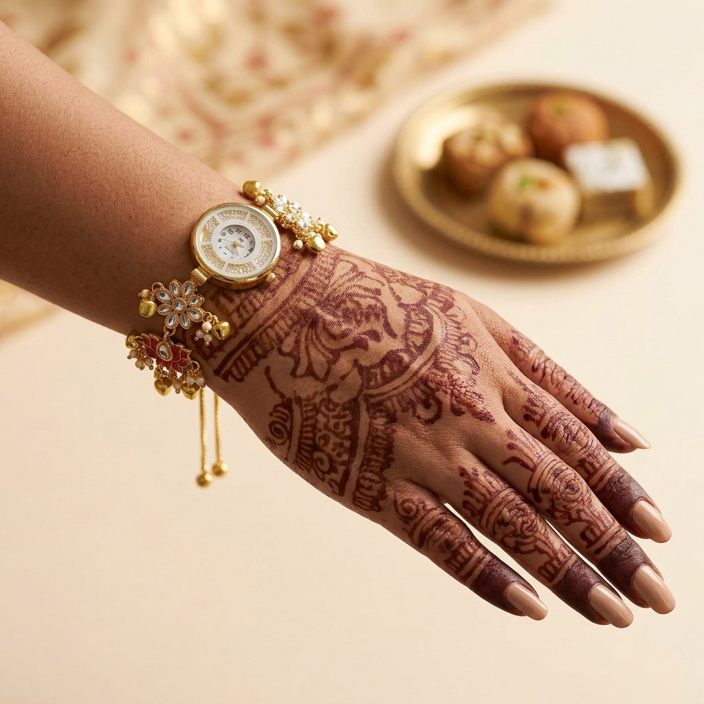 Soleil Rakhi Watch Set