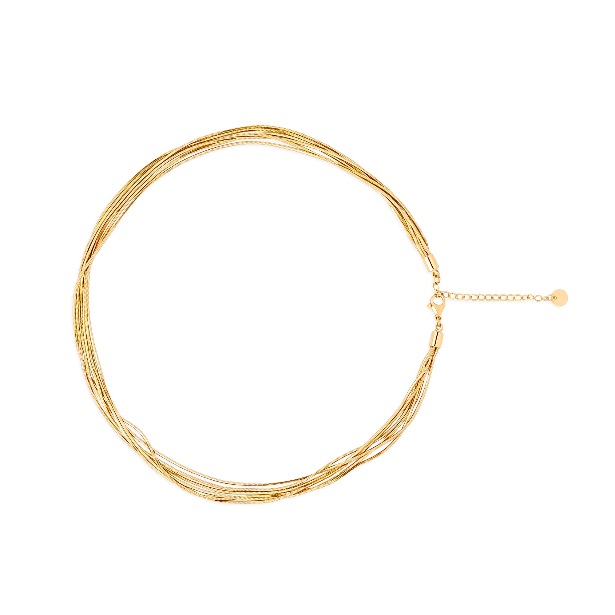Starry Multi-Layer Tassel Chain Necklace