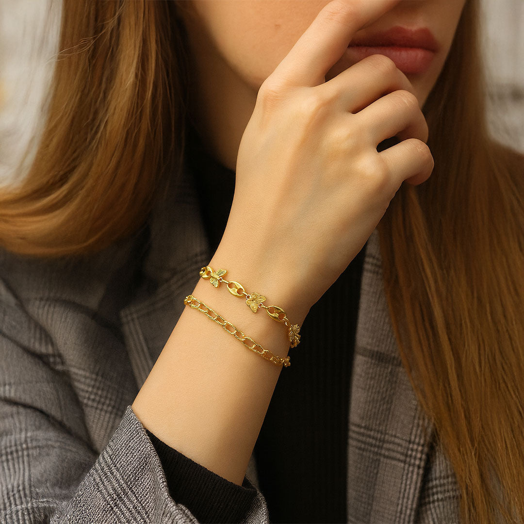 Kiara  Butterfly Charm Bracelet